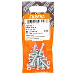 7BC20 - Machine Screw & Nut
